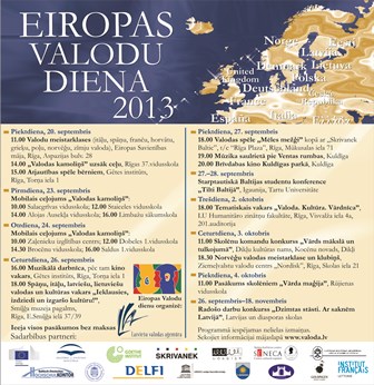 Eiropas Valodu dienas 2013