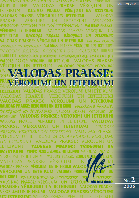 Valodas prakse: vērojumi un ieteikumi Nr. 2