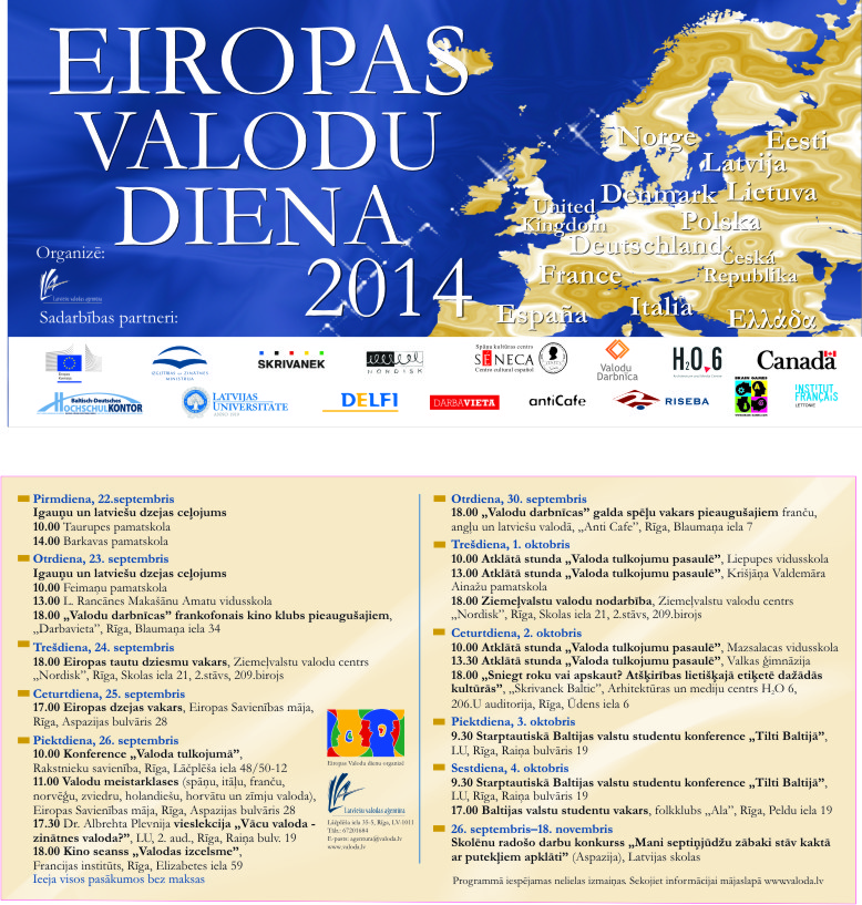 Eiropas Valodu dienas 2014
